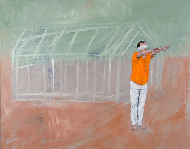 sans-titre, huile sur toile, 55x46cm, 2006