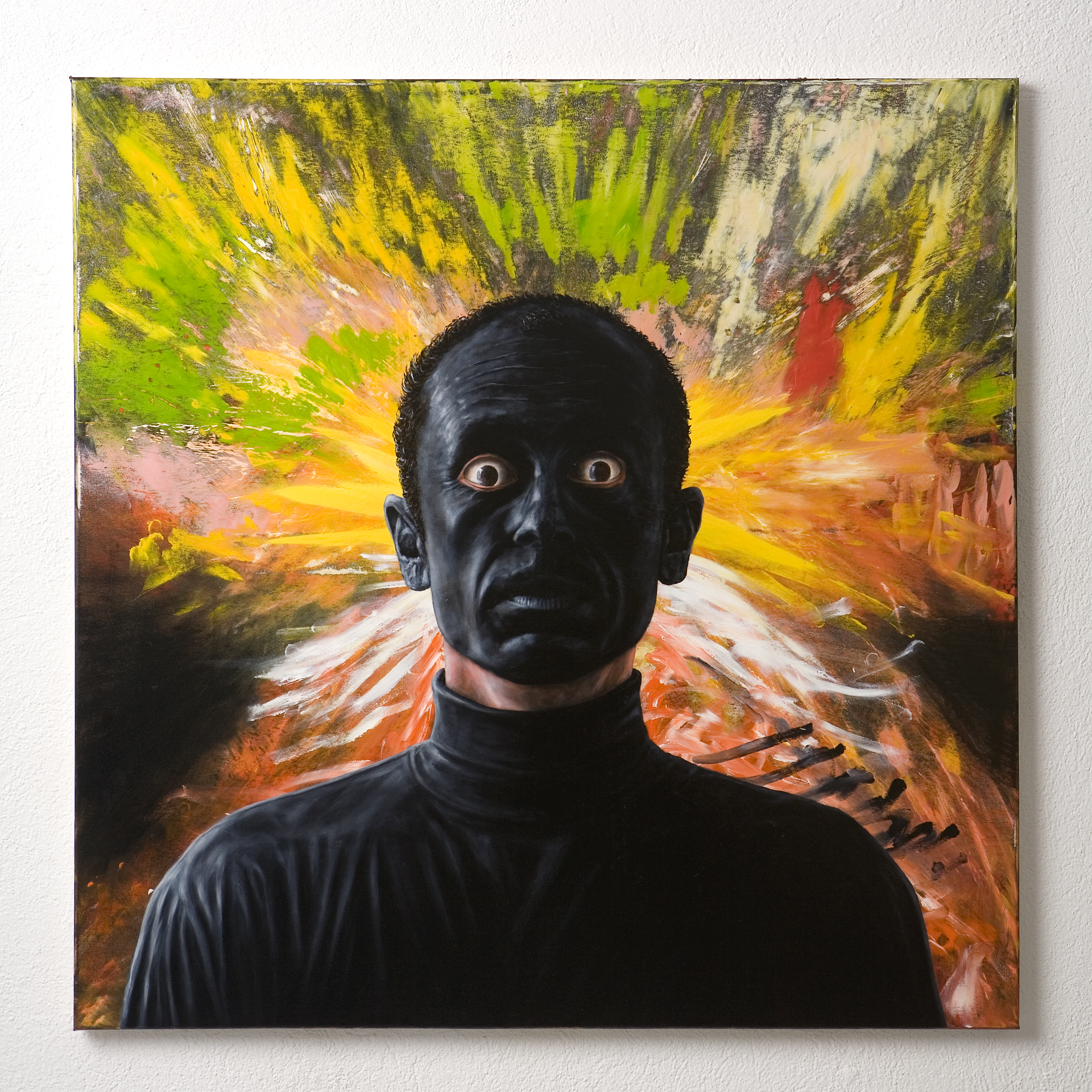 sans-titre, huile sur toile, 90x90cm, 2011