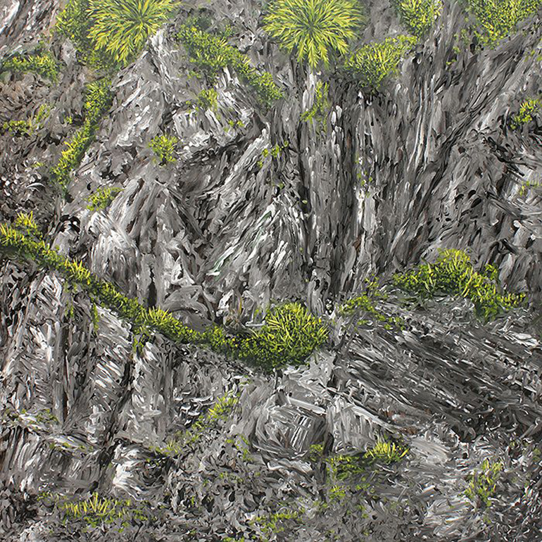 sans-titre 2011, 150x150 cm, huile sur toile