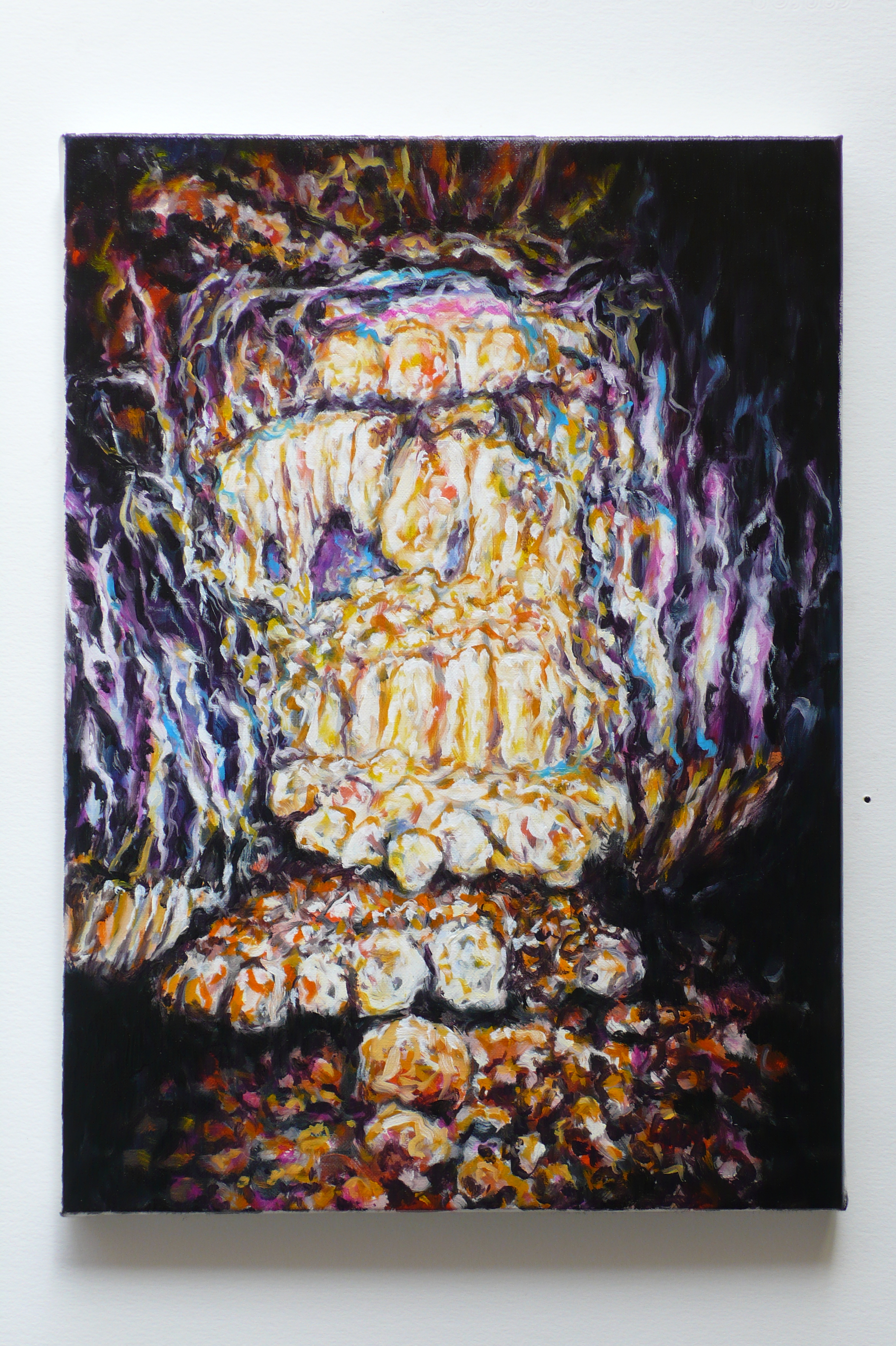 sans-titre, huile sur toile, 24x33cm, 2016