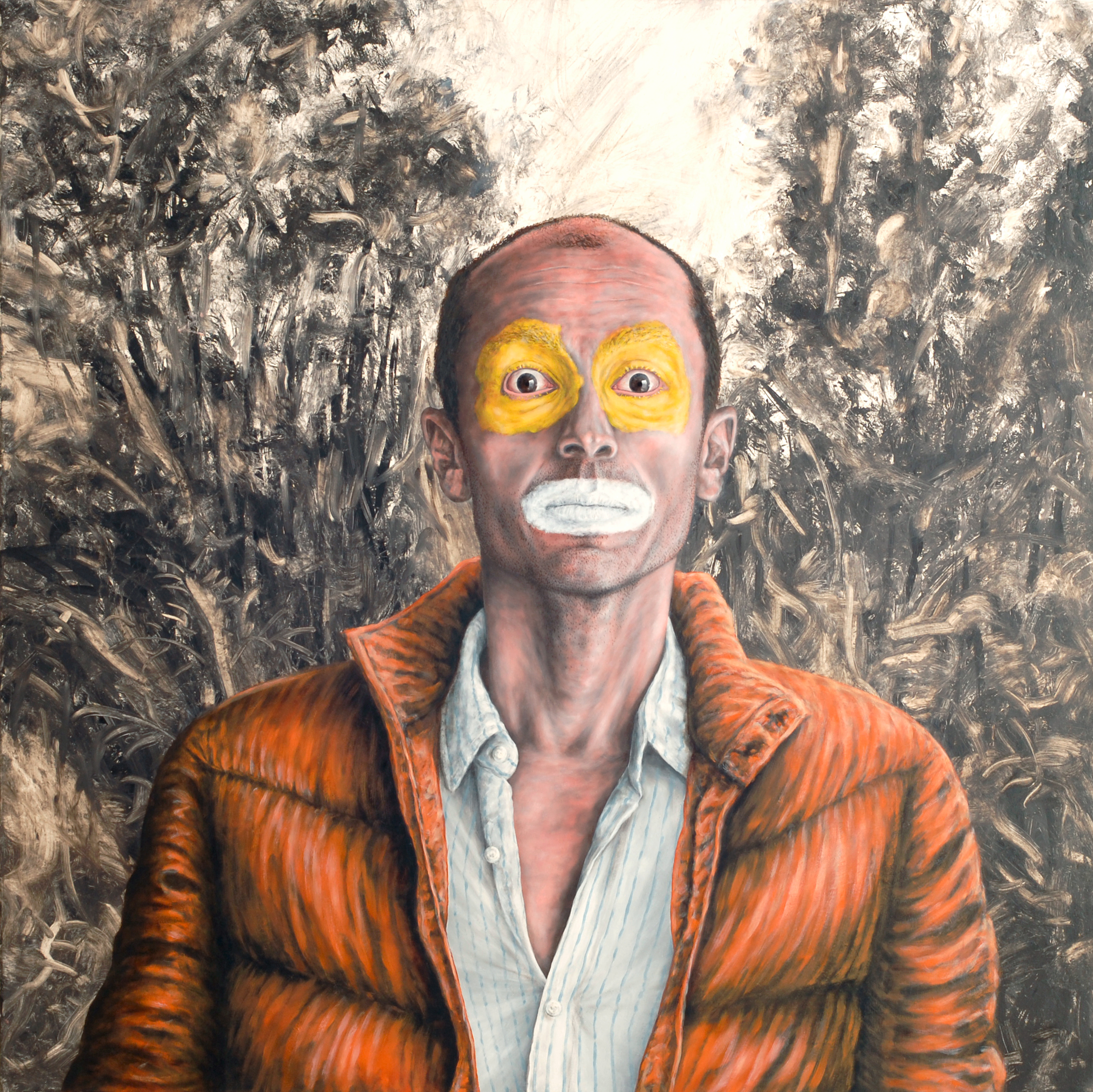 sans-titre, huile sur toile, 80x80cm, 2010