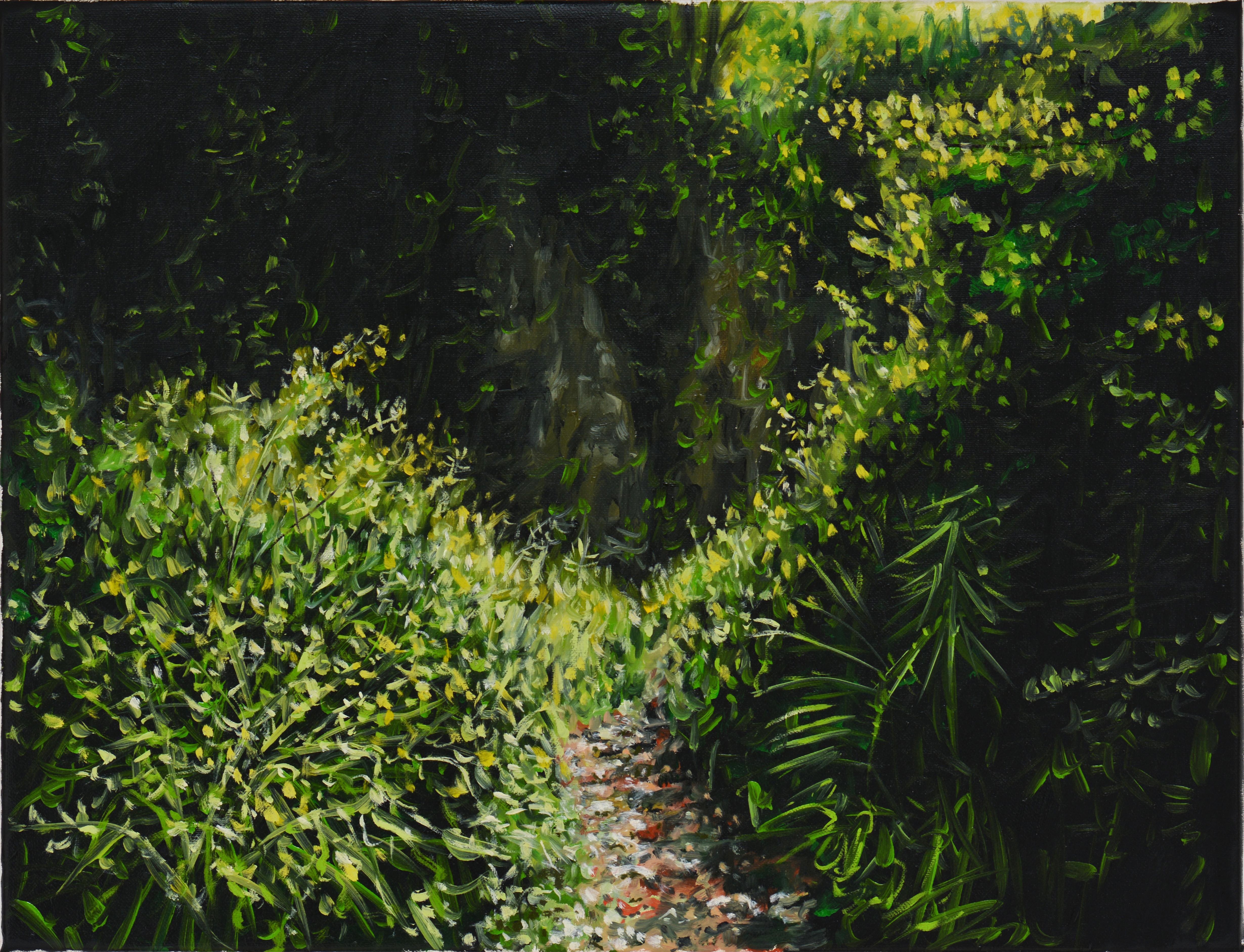 sans-titre, huile sur toile, 27x34cm, 2015