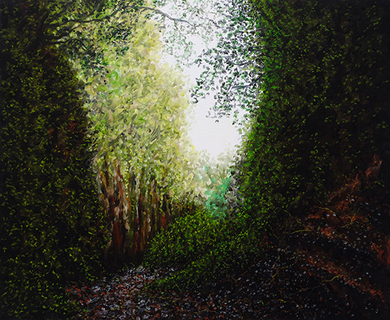 sans-titre, huile sur toile, 41x33cm, 2011