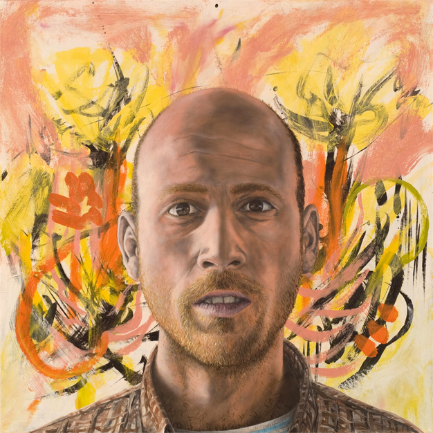 sans-titre, huile sur bois, 50x50cm, 2010