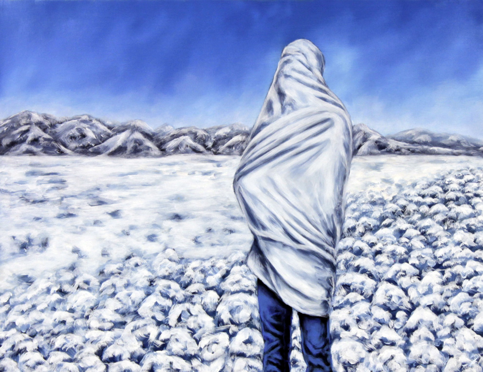 sans-titre, huile sur toile, 35X27cm, 2013