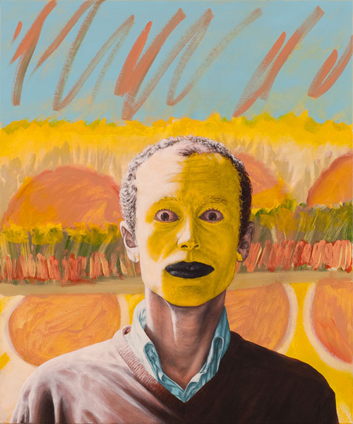 sans-titre, huile sur toile, 46x38cm, 2009