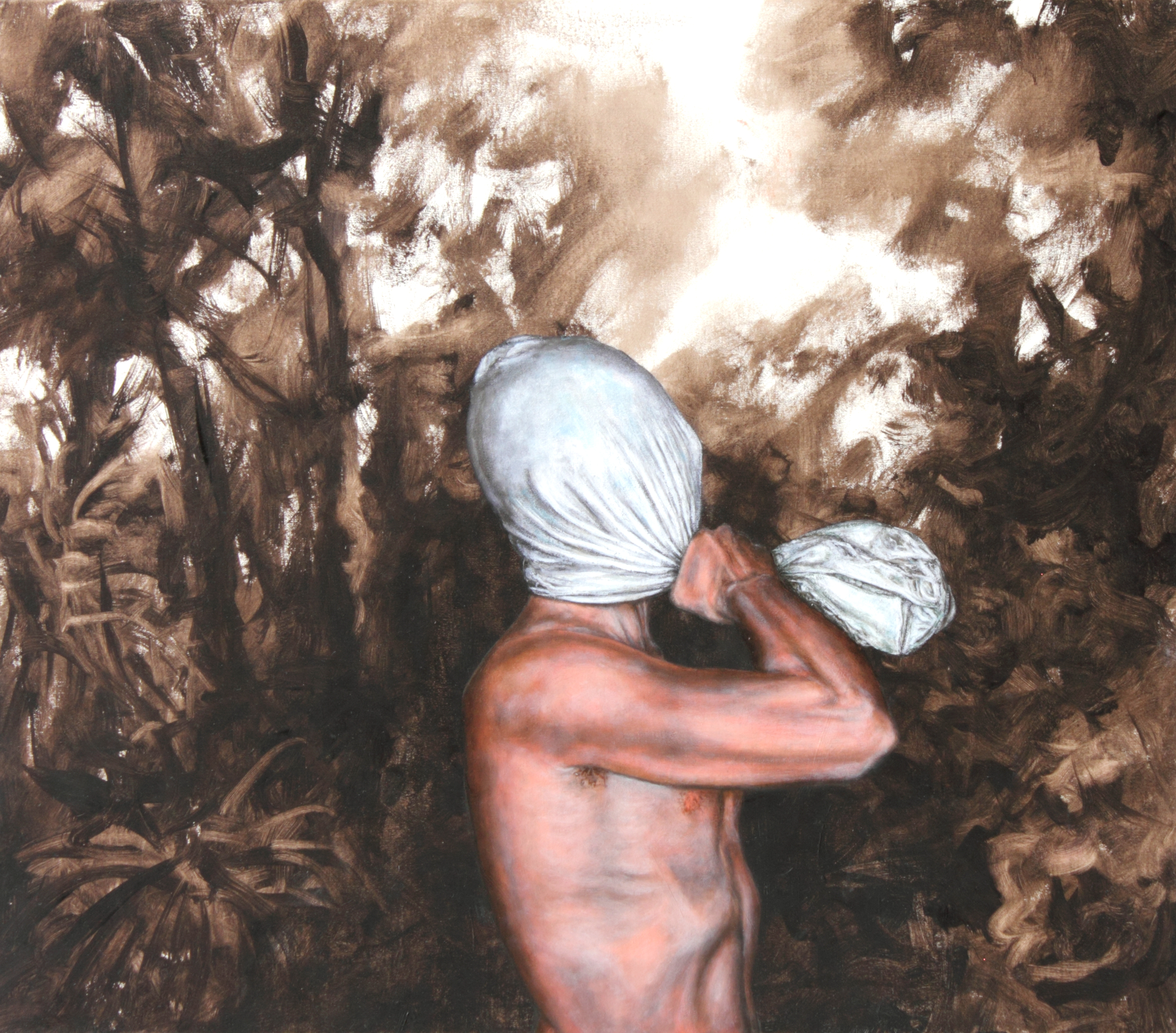sans-titre, huile sur toile, 27x22cm, 2011
