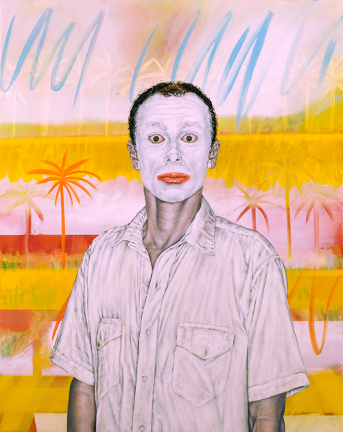 sans-titre, huile sur toile, 73x54cm, 2009