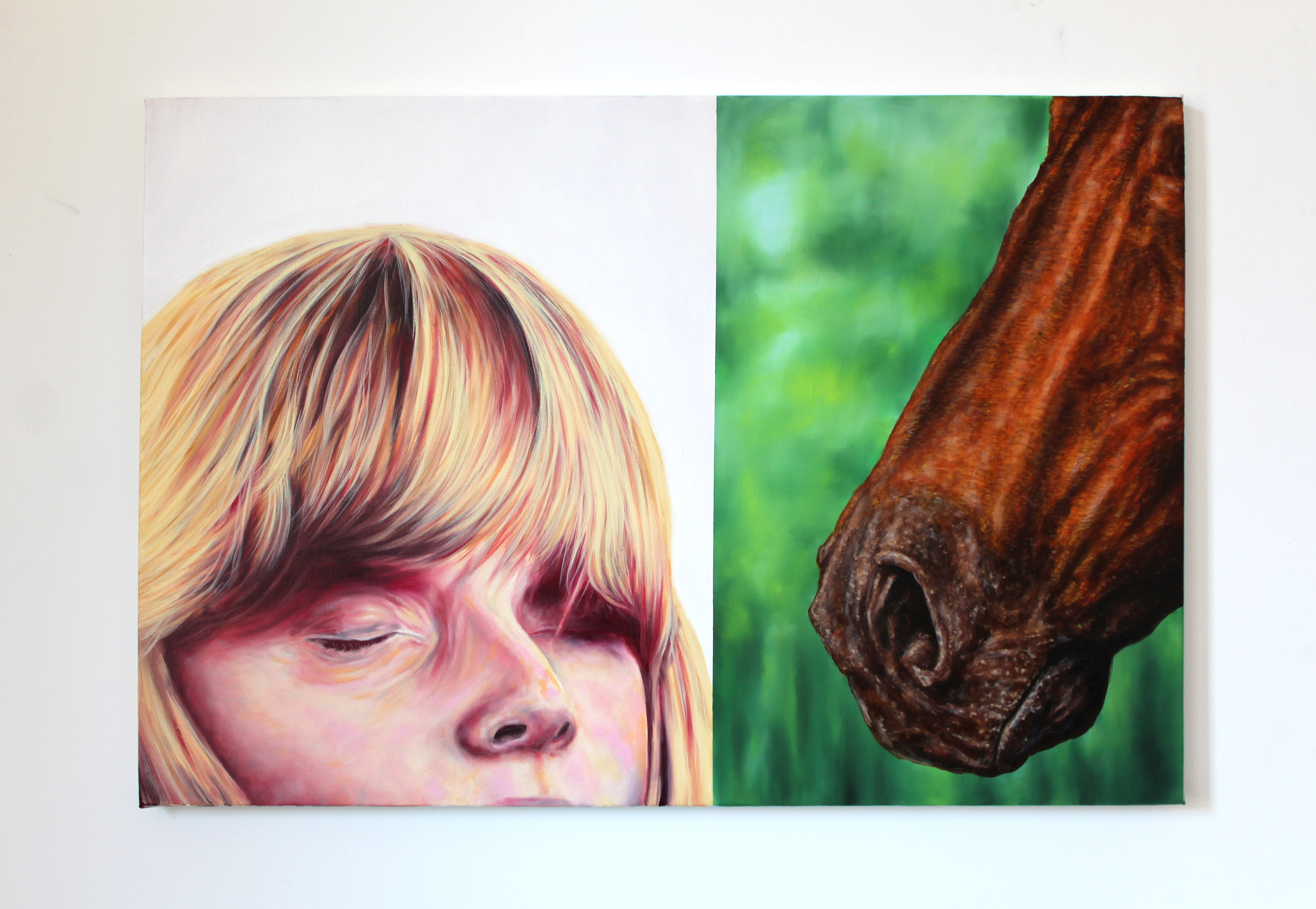 sans-titre, huile sur toile, 73x50cm, 2026