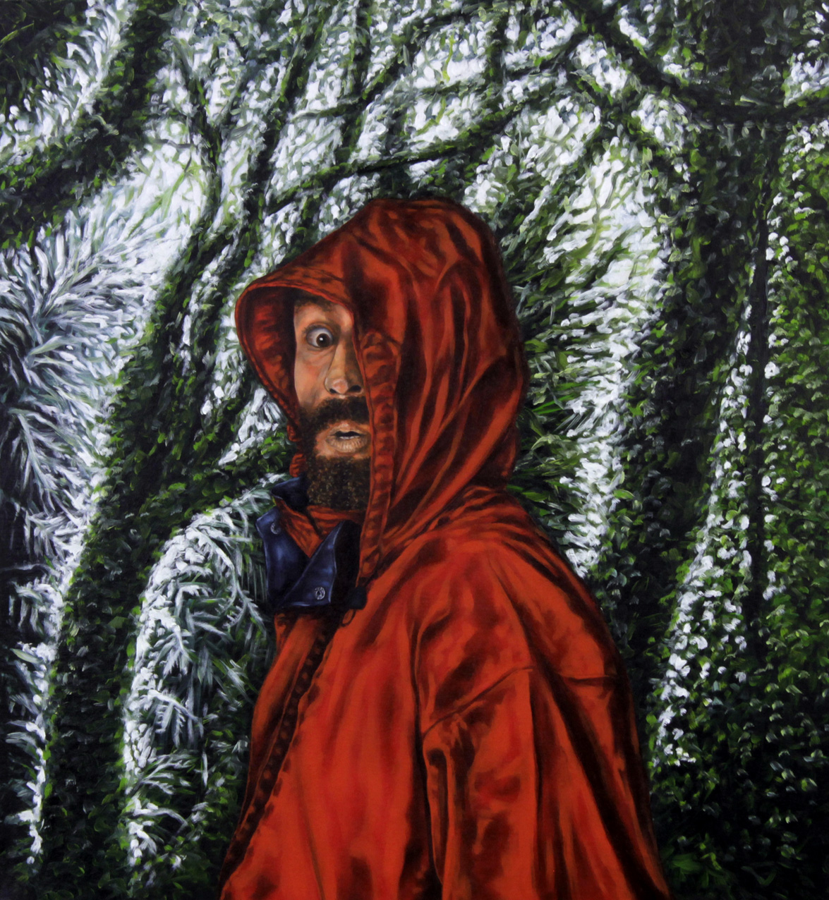 sans-titre, huile sur toile, 60X65cm, 2013