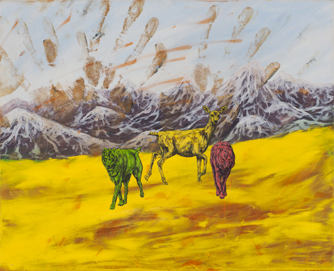 sans-titre, huile sur toile, 33x24cm, 2010