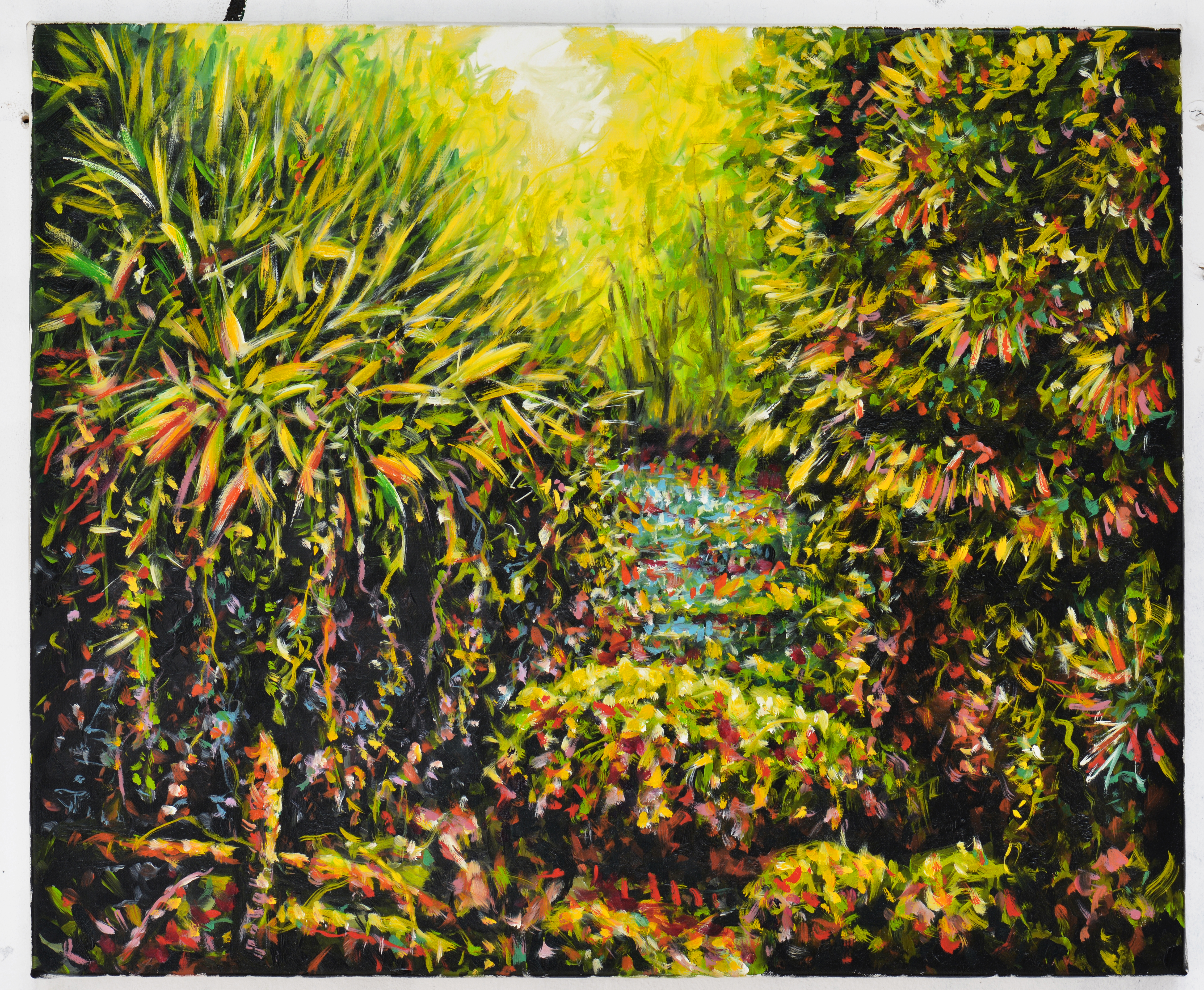 sans-titre, huile sur toile, 46x38cm, 2015