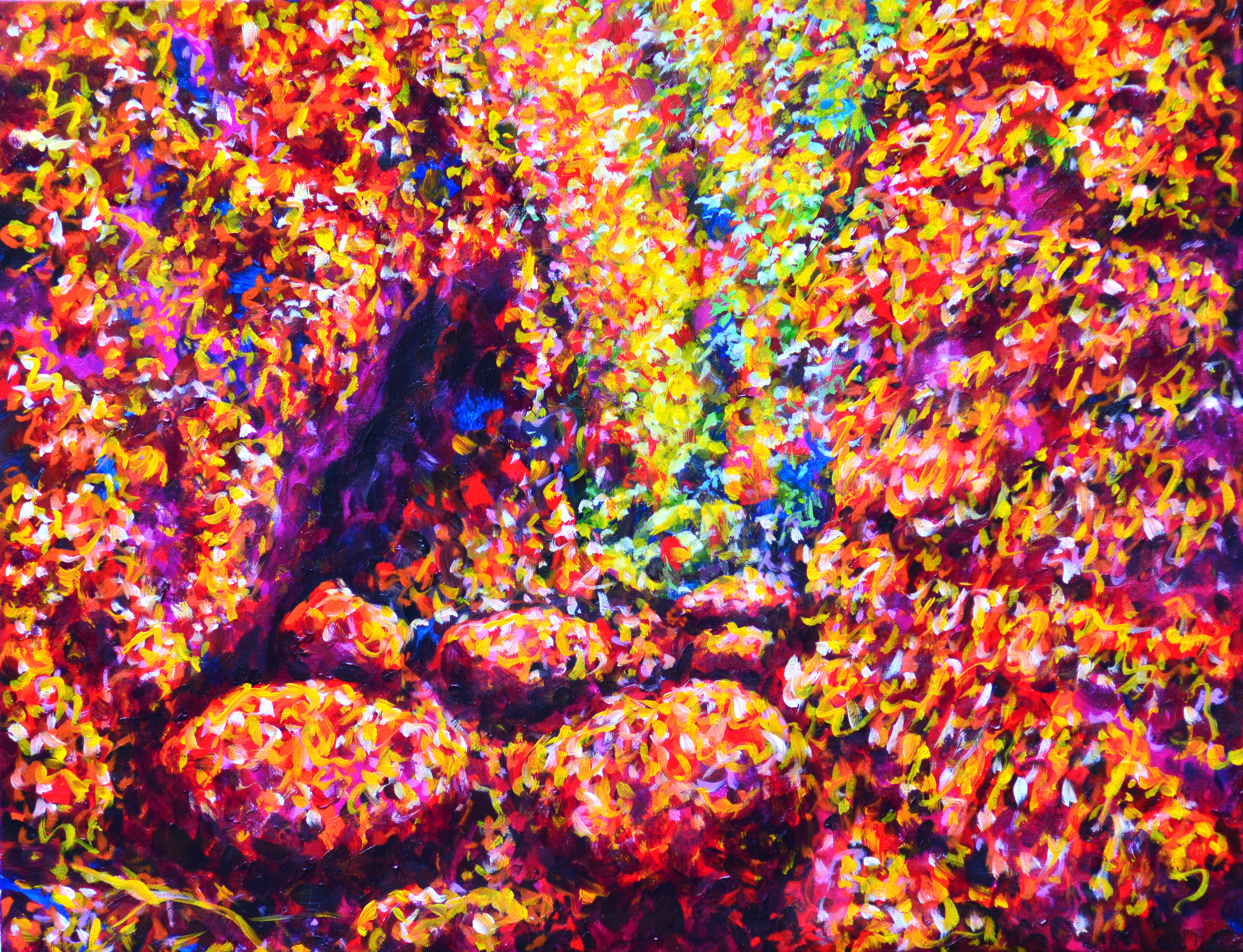 sans-titre, huile sur toile, 27x34cm, 2015