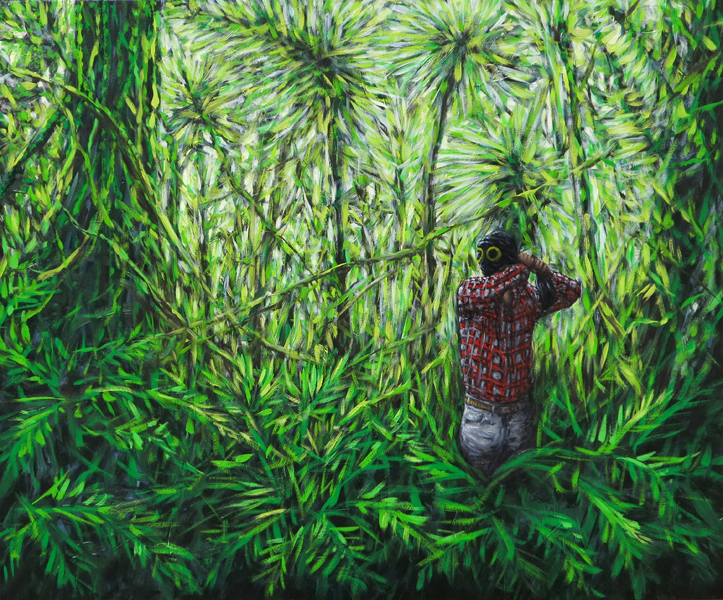 sans-titre, huile sur toile, 41x33 cm, 2012