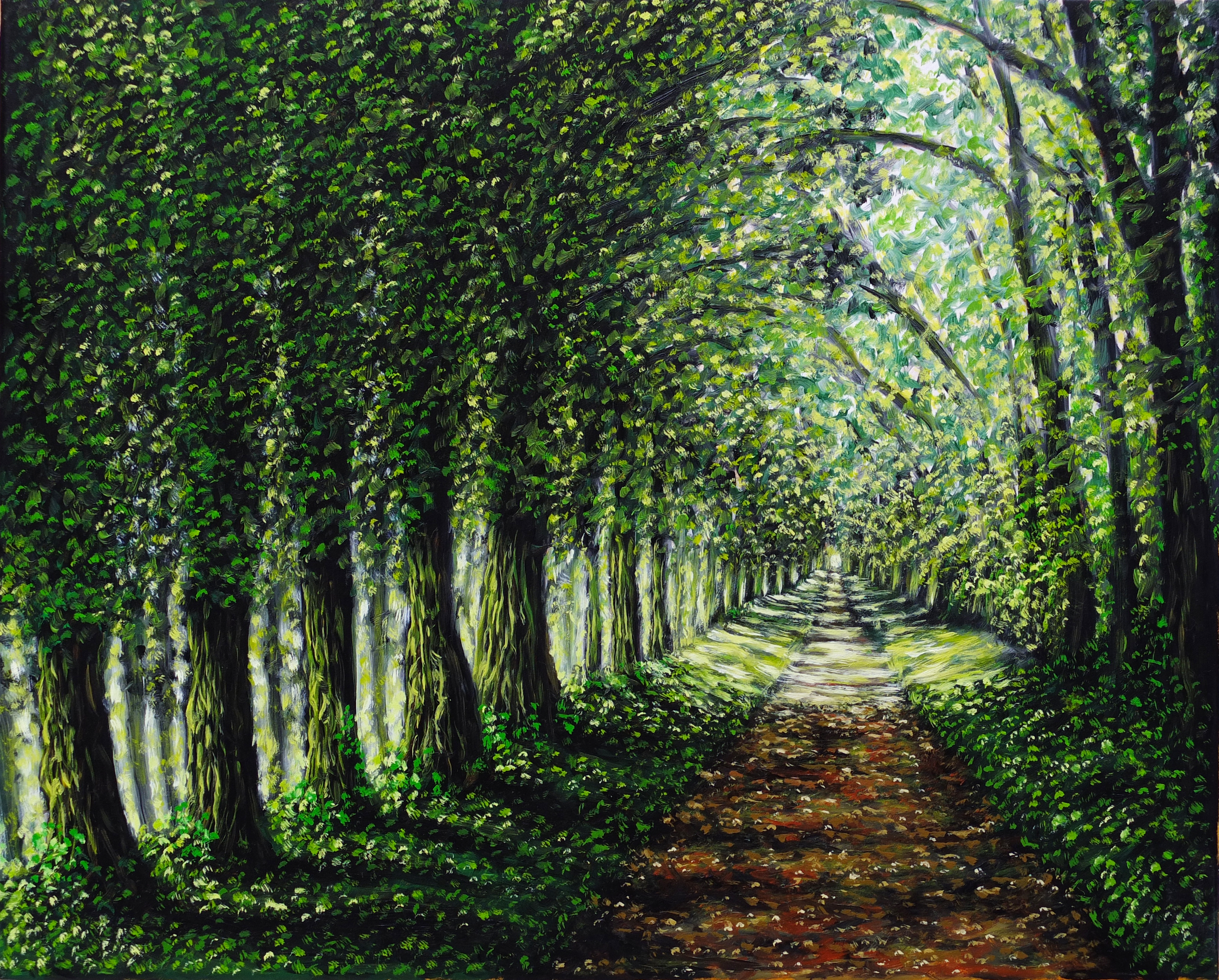 sans-titre, huile sur toile, 41x33cm, 2011