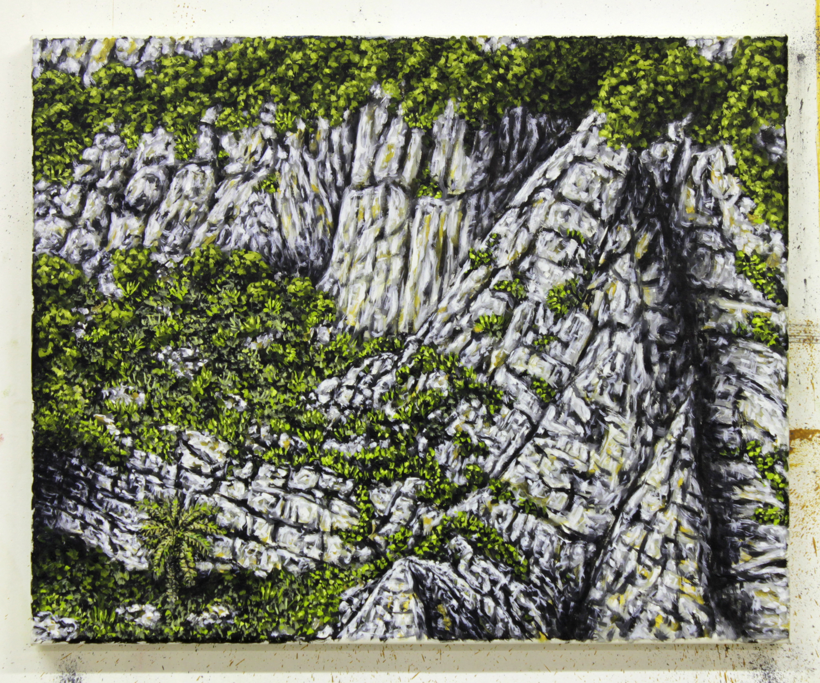 sans-titre, huile sur toile, 41x33cm, 2012