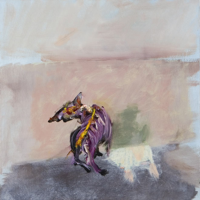 sans-titre, huile sur toile, 35x35cm, 2006