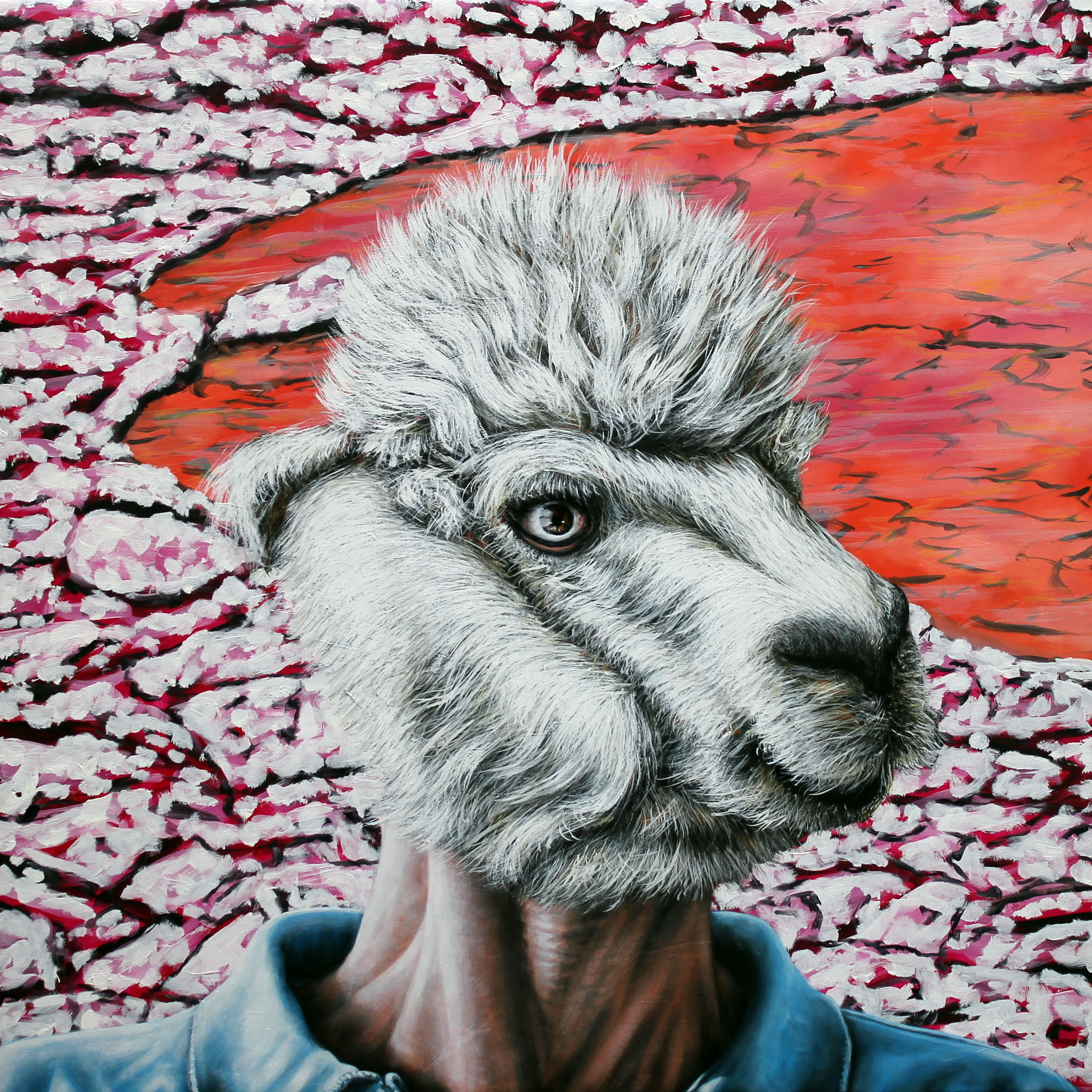 sans-titre, huile sur toile, 45x45 cm, 2012