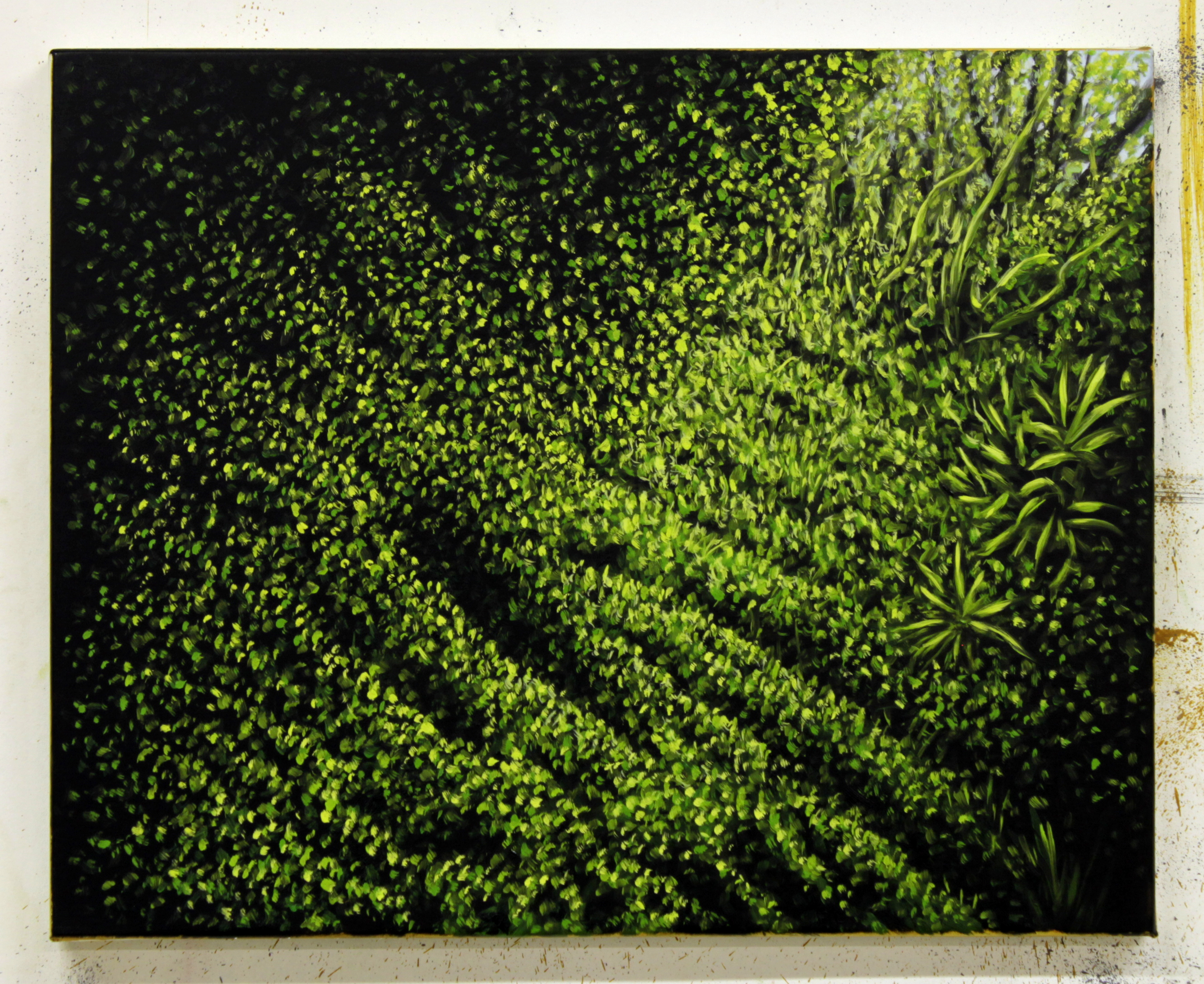 sans-titre, huile sur toile, 41x33cm, 2013