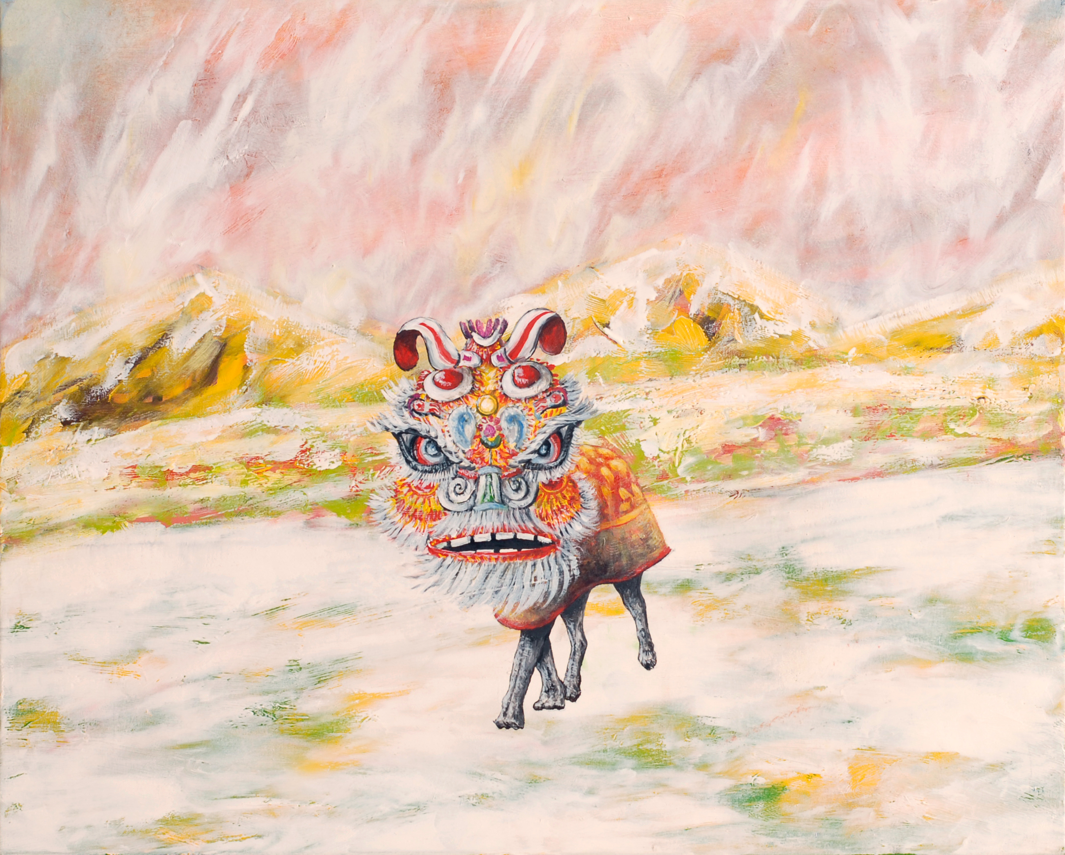 sans-titre, huile sur toile, 33x24cm, 2010