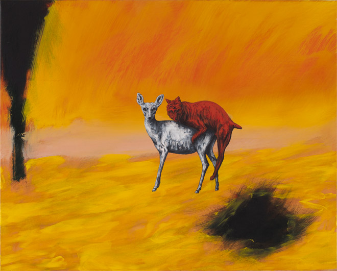 sans-titre, huile sur toile, 33x24cm, 2010