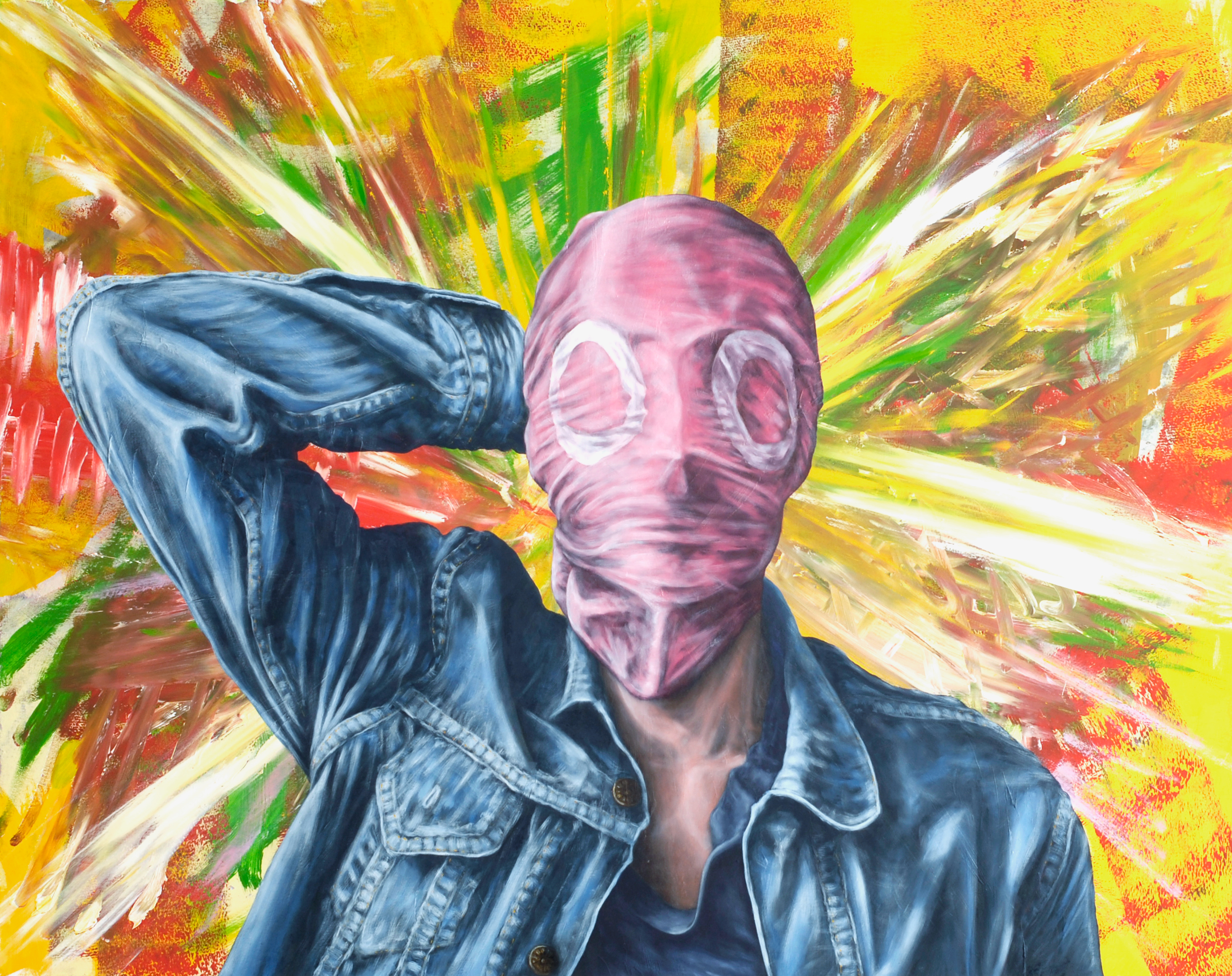 sans-titre, huile sur toile, 116x89cm, 2011