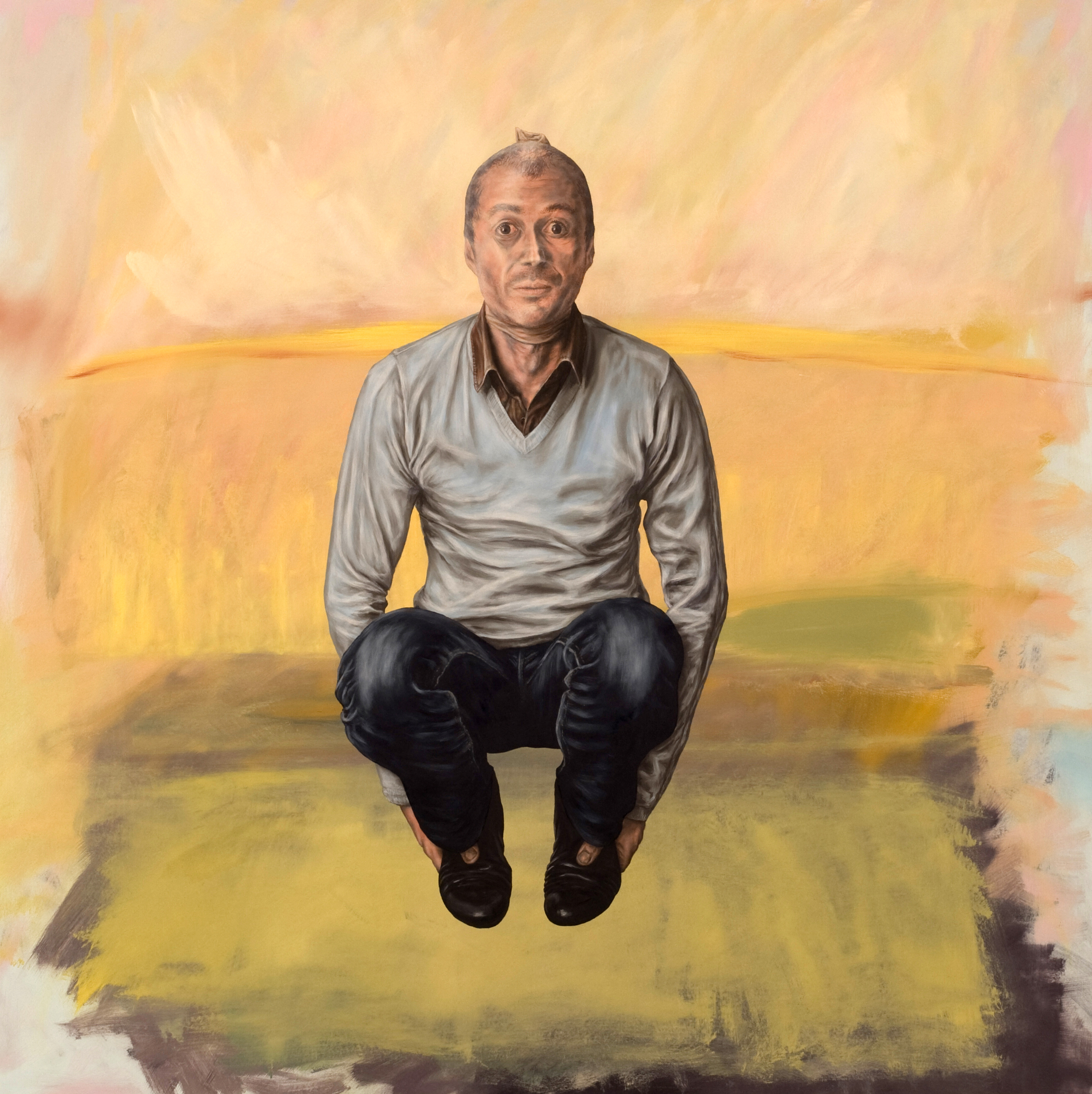 sans-titre, huile sur toile, 40x40cm, 2010