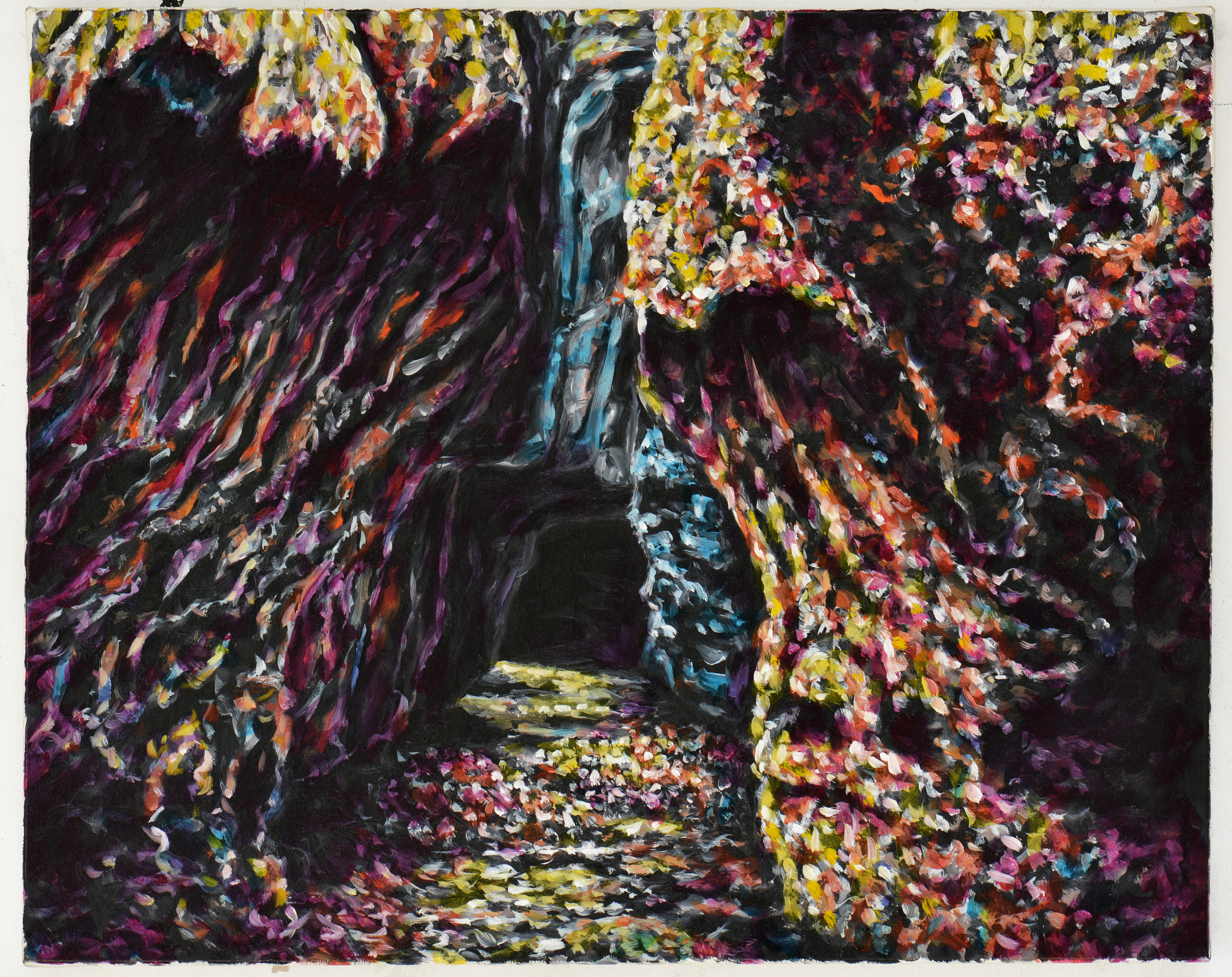 sans-titre, huile sur toile, 41x33cm, 2015