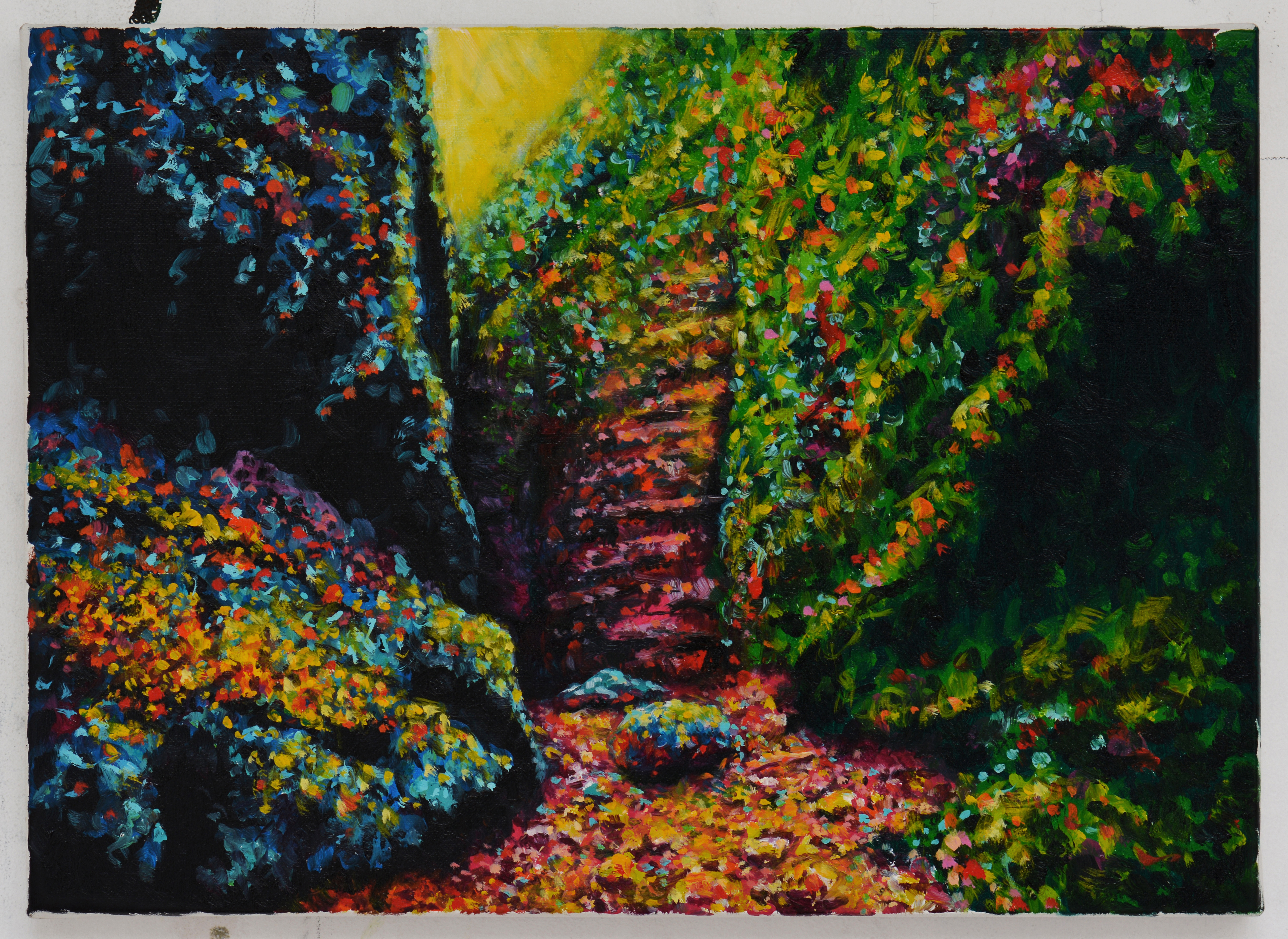 sans-titre, huile sur toile, 27x34cm, 2015